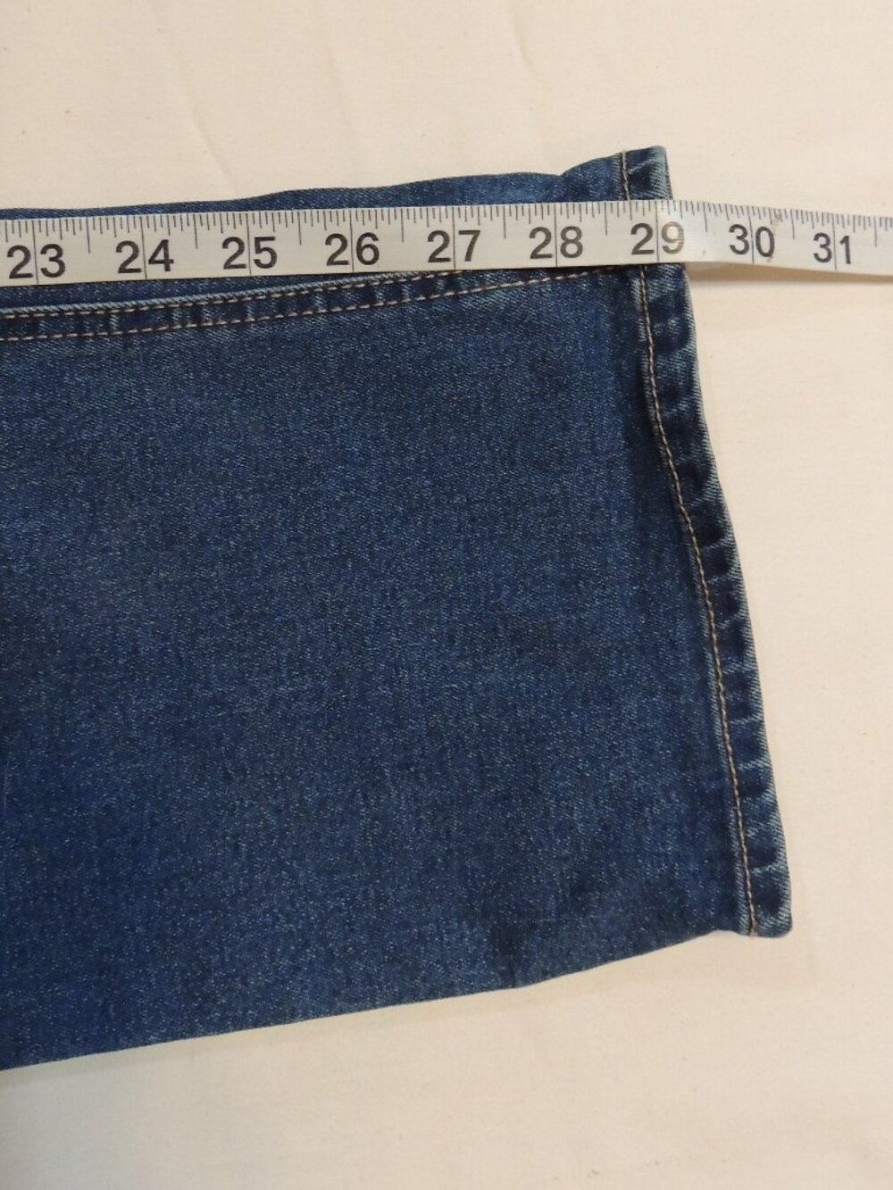 FRYE Jeans Woman Size 16 Pockets Outdoor Denim Blue Jeans - Picture 10 of 10